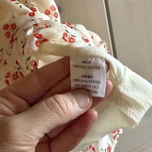 re:named Tie Strap Floral Mini Dress - Picture 3 of 6